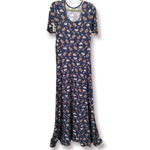 Cute Rare Unicorn Bunny Ana Maxi Dress LuLaRoe